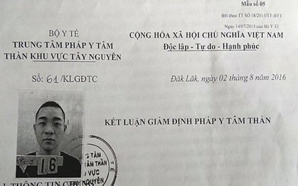 Hai lần giết người rồi dùng "bùa hộ mệnh" tâm thần trốn tội