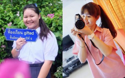 Quá trình lột xác từ nặng 1 tạ xuống chỉ còn hơn 50kg của thiếu nữ Thái Lan