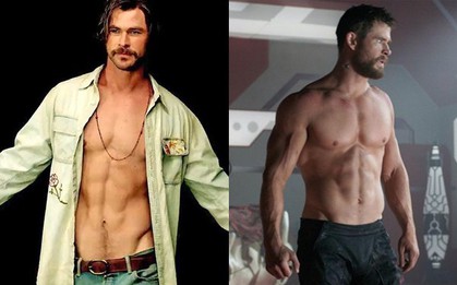 Nín thở với chiếc bụng 8 ngăn thần thánh của "Thần Sấm" Chris Hemsworth trong "Bad Times at the El Royale"