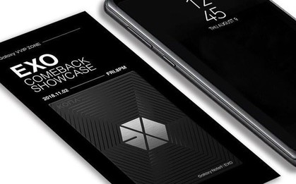 Rò rỉ ảnh Galaxy Note 9 phiên bản EXO đặc biệt kèm vé mời concert comeback khiến fan thót tim