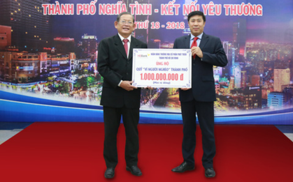 HDBank tặng 1 tỷ đồng cho Quỹ vì người nghèo TP.HCM