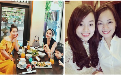 Đẹp đẳng cấp hơn cả hot mom thì chỉ có thể là mẹ của họ!