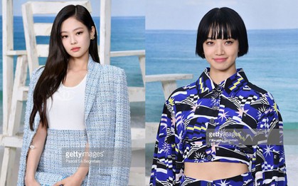Jennie (Black Pink) mặc như cô công sở nhưng vẫn khí chất, lấn át người yêu tin đồn của G-Dragon tại show Chanel