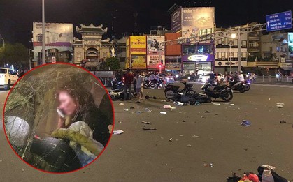 Nóng: Nữ tài xế điều khiển xe BMW gây tai nạn kinh hoàng, người bị thương nằm la liệt giữa ngã tư Hàng Xanh