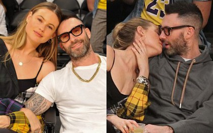 Ai cũng phải ghen tị khi nhìn vợ chồng Adam Levine cưới nhau 4 năm vẫn ôm hôn hạnh phúc giữa nơi đông người!