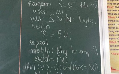 Đúng là chỉ có học sinh mới nhiều trò đến thế, đến cả góc bảng ghi sĩ số lớp cũng có đủ các loại biến tấu gây cười