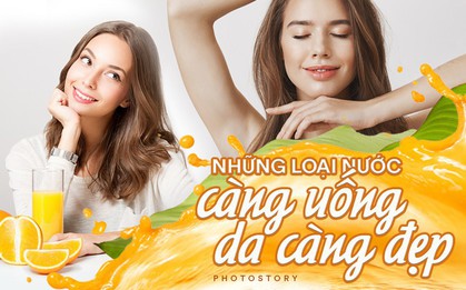 Ngoài sử dụng mỹ phẩm, đừng bỏ qua những loại đồ uống này để giúp làn da sáng và mượt mà hơn
