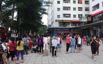Người đàn ông sống tại chung cư Linh Đàm tử vong dưới hồ nước