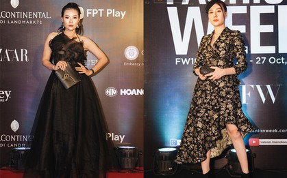 Thanh Hương quyến rũ, hội ngộ với "Quỳnh Búp Bê" và mẹ chồng Lan Hương trên thảm đỏ VIFW ngày 2