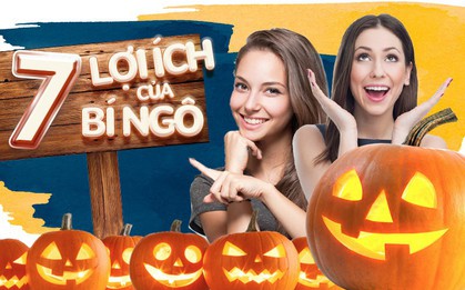 Không chỉ dùng để trang trí Halloween, bí ngô còn có rất nhiều lợi ích đối với sức khoẻ