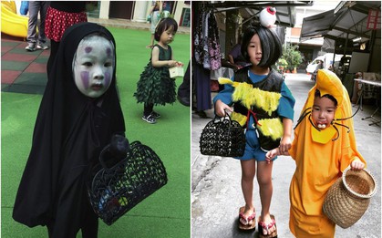 Cô bé Vô Diện đình đám Halloween năm nào tái xuất với màn hóa trang cực dễ thương
