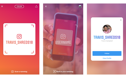 Instagram bất ngờ ra mắt Nametag giúp dễ tiếp cận làm quen và follow crush kiểu mới