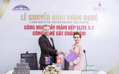 Lễ ký kết chuyển giao công nghệ giữa Viện hàn lâm khoa học Úc và Huco Spa