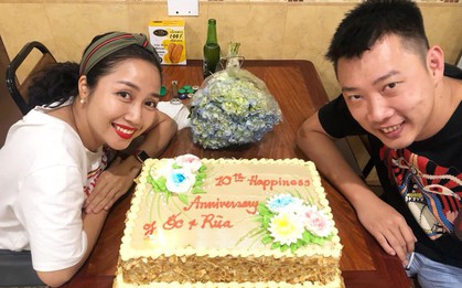 Không ồn ào rình rang, vợ chồng Ốc Thanh Vân tổ chức tiệc kỷ niệm 10 năm ngày cưới cực giản dị tại Mỹ