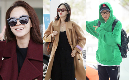 Bạn gái G-Dragon tăng cân vẫn thần thái ngút ngàn, Song Ji Hyo để mặt mộc 100% xuất sắc bên bộ đôi Running Man