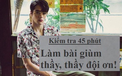 Khi thầy cô sinh ra ở vựa muối: Có cái đề kiểm tra thôi mà câu chữ mặn hơn nước biển Đông