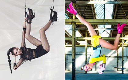 Cùng chụp hình "úp ngược", "Next Top Thụy Sĩ" liệu có "ăn đứt" phiên bản Việt?