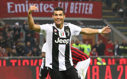 Đá hỏng phạt đền, ăn thẻ đỏ cuối trận, Higuain ngậm ngùi nhìn Ronaldo ghi bàn chôn vùi AC Milan