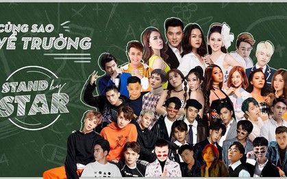 Gần 30 nghệ sĩ Vbiz đình đám sẽ lần đầu cùng nhau về trường, mừng ngày 20/11 với Stand By Star