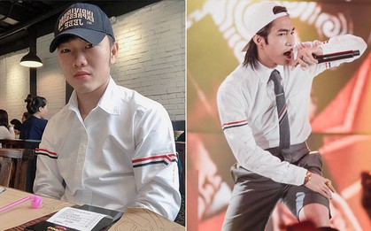 Xuân Trường tiết lộ mua sơmi trắng giá vài trăm nhưng thật ra lại là "đụng hàng" áo hiệu với Sơn Tùng M-TP, Ngô Diệc Phàm, G-Dragon