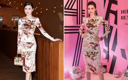 Đẳng cấp nữ hoàng sắc đẹp Ngọc Duyên: 6 tháng sau sinh đã dáng chuẩn từng milimet, diện đầm ôm sát chẳng hề kém Hà Hồ
