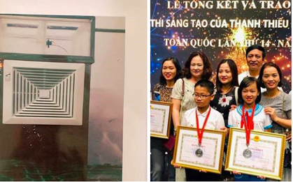 Cậu học trò lớp 11 chế tạo thành công máy hút khử khí độc có giá 5 triệu