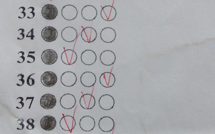Nỗi đau lớn nhất khi đi học: Làm trắc nghiệm 10 câu thì sai đến 9 câu