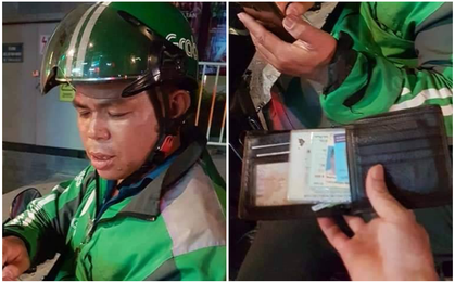 Tin ấm lòng: Rơi ví kèm nhiều giấy tờ quan trọng, thanh niên được tài xế GrabBike mang đến trả tận nhà