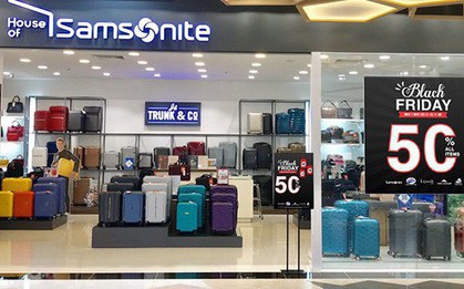 Đại tiệc Black Friday, Samsonite ưu đãi 50% tất cả sản phẩm