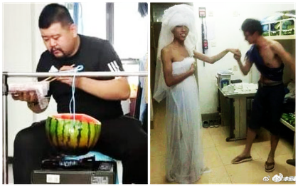 "Đột nhập" ký túc xá nam sinh: Hết tạo bể bơi trong nhà đến nấu ăn bằng dưa hấu, ai cũng lấy như ai