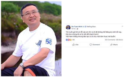 Sinh viên đang đăng ký tín chỉ thì web sập và cách xử lý của thầy hiệu trưởng được dân mạng tấm tắc khen ngợi