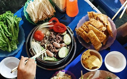 Ở Hà Nội buổi đêm chẳng thiếu những hàng ăn ngon cho bạn thỏa sức lựa chọn