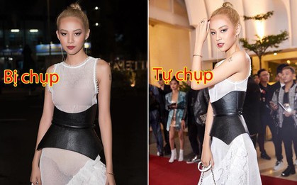 Phí Phương Anh chứng minh: Mặt đẹp dáng xinh, ăn mặc trau chuốt đến mấy cũng không đỡ được ánh đèn flash