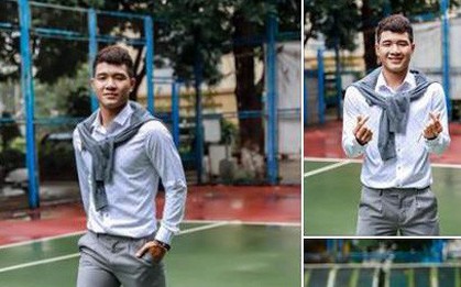 Quang Hải rủ Đức Chinh mặc sơ mi trắng đốn tim người hâm mộ