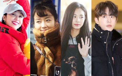 Sân bay Hàn nhộn nhịp sáng 30/11: Apink rạng rỡ sang Việt Nam, Nam Joo Hyuk điển trai giữa dàn mỹ nhân TWICE
