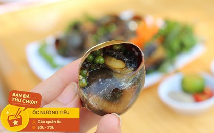 Tối Sài Gòn mát trời, rủ nhau lai rai mấy món ốc bươu như này thì hết ý rồi