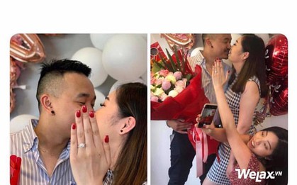 Chưa kịp làm móng đã được cầu hôn, cô gái mượn tạm bàn tay của em họ đeo nhẫn chụp ảnh cho sang!