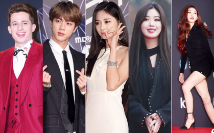 Thảm đỏ hot nhất châu Á: BTS và Charlie Puth tay bắt mặt mừng, mỹ nhân đẹp nhất thế giới Tzuyu đánh bật dàn sao