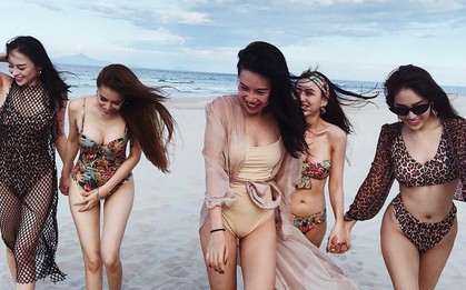 Hội bạn thân 10 năm rủ nhau diện bikini, khoe body nóng bỏng "đốt" cả Instagram