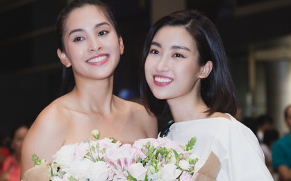 Đỗ Mỹ Linh, Phương Nga và người hâm mộ đón Tiểu Vy trở về từ Miss World
