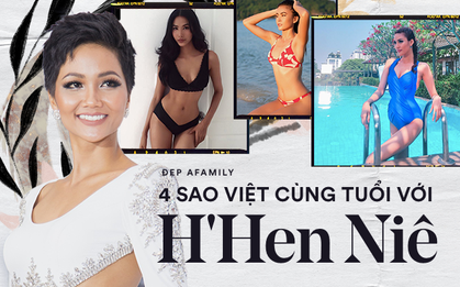 Cùng tuổi với H'Hen Niê là 4 người đẹp sau, ai cũng sở hữu sắc vóc "một chín một mười"