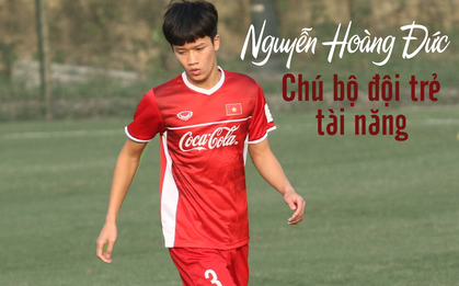 Tân binh ĐT Việt Nam: "Chú bộ đội" trẻ đa năng - Nguyễn Hoàng Đức