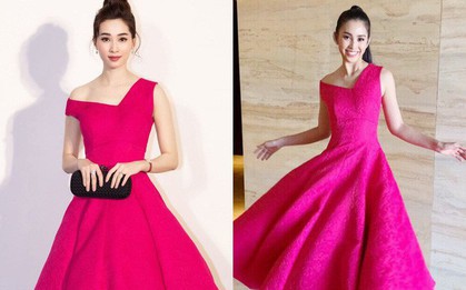 Diện đầm hồng chóe, mẹ 1 con Thu Thảo đẹp "ngang ngửa" nàng Hậu 18 tuổi Tiểu Vy: Đỉnh cao nhan sắc chính là đây!