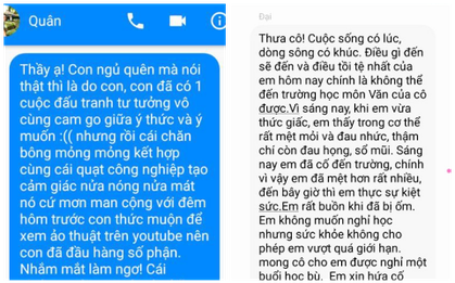 Khi dân chuyên Văn xin nghỉ học: Văn thơ lâm li bi đát, câu chuyện drama khiến giáo viên chỉ biết gật đầu đồng ý