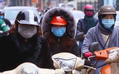 Miền Bắc cực rét có nơi xuống dưới 0 độ, Hà Nội thấp nhất 9 độ C