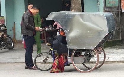Phát hiện người đàn ông chết gục trên xe ba gác nghi vì rét