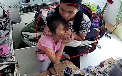 Hóng mát ở công viên, nam thanh niên 9X bị kẻ cướp kề dao vào cổ