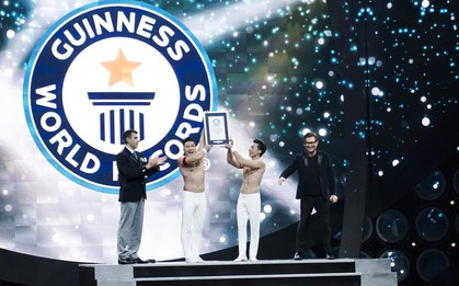Anh em Quốc Cơ - Quốc Nghiệp xác lập kỉ lục Guinness Thế giới tại Ý với thành tích ấn tượng