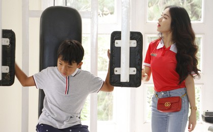Cầu thủ nhí: Hòa Minzy đưa các thí sinh đến học viện bóng đá Hoàng Anh Gia Lai