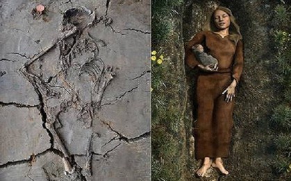 Phát hiện ngôi mộ trẻ em ngàn năm tuổi, các nhà khoa học sững sờ khi thấy hình ảnh này